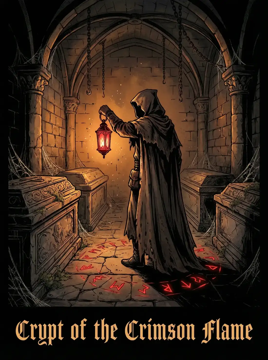 h动漫 绯红地窖 暗黑哥特动漫封面